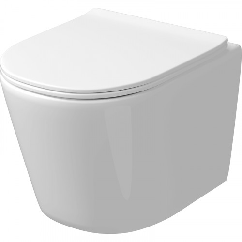 Унитаз Grossman Tornado GR-4477SQ подвесной с сиденьем Микролифт фаянс подвесной