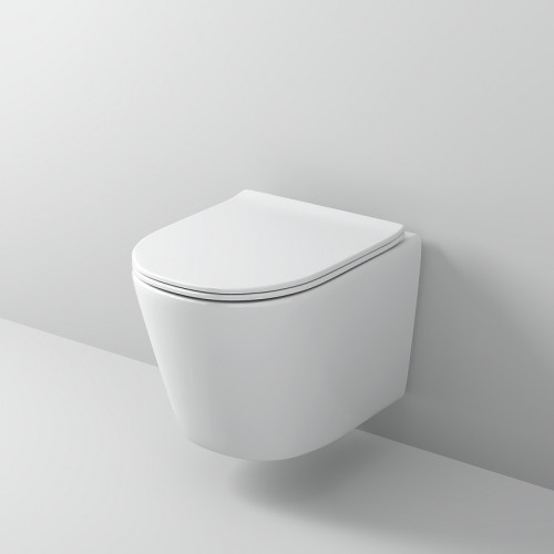 Унитаз Grossman Tornado GR-4477SQ подвесной с сиденьем Микролифт фаянс подвесной