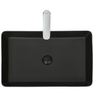 Раковина-чаша WeltWasser Elbach 2174 MB 60 10000004508 Черная матовая фаянс накладная