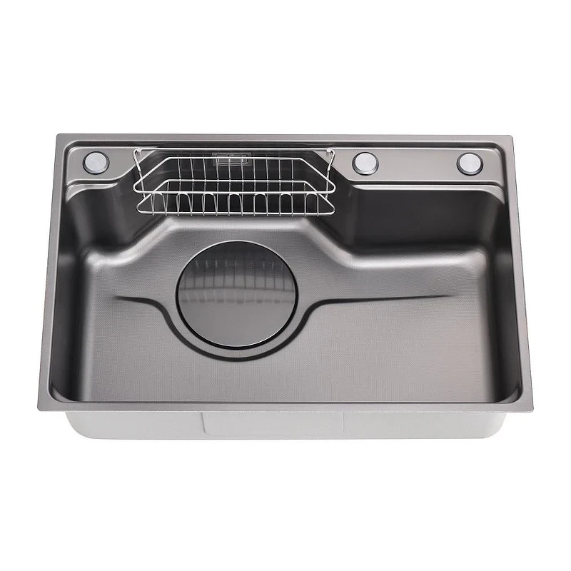 Кухонная мойка Fmark 68 FSC6845Q цвет Графит