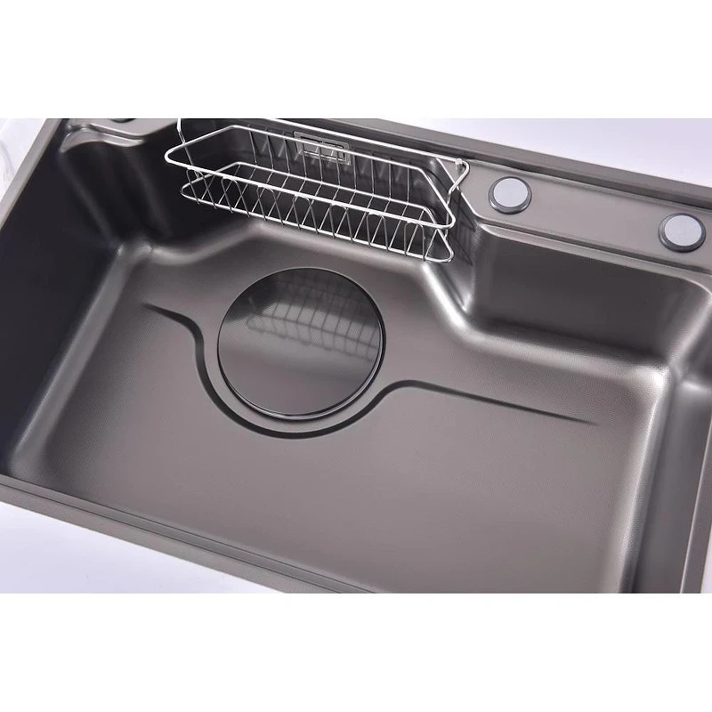 Кухонная мойка Fmark 68 FSC6845Q цвет Графит