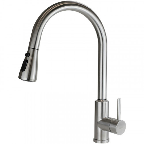 Смеситель для кухни ESKO TSS 519 Сатин нержавеющая сталь