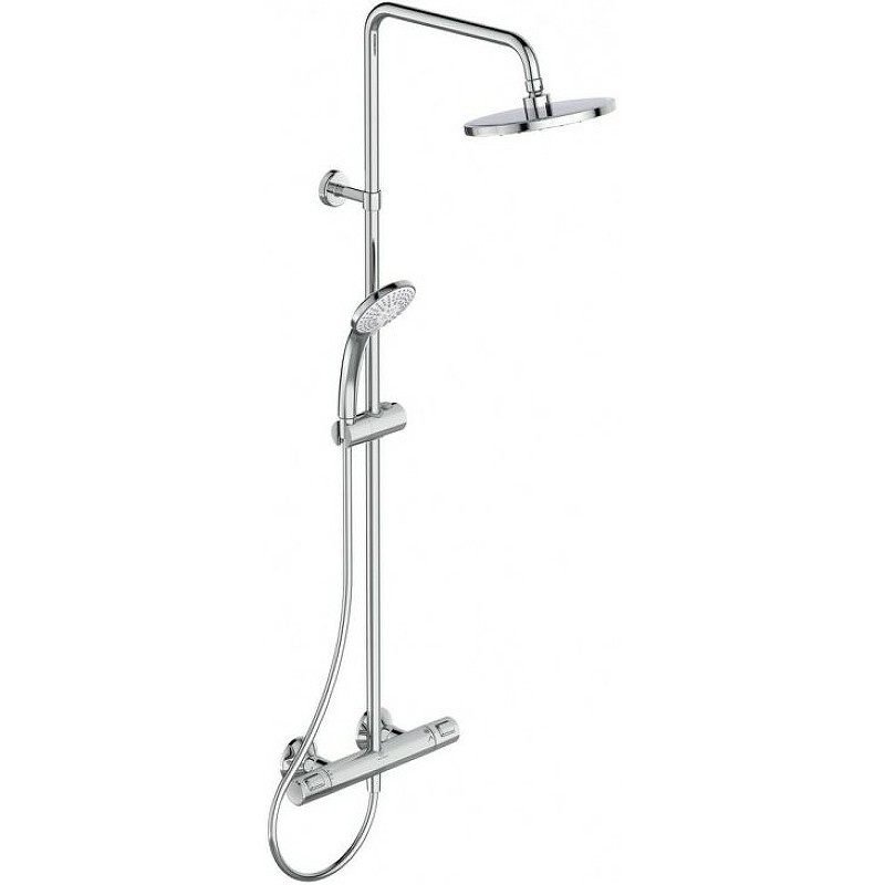 Душевая система Ideal Standard Ceratherm T25 A7208AA с термостатом Хром латунь на стену