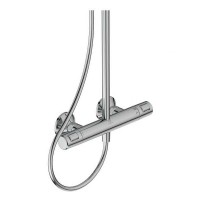 Душевая система Ideal Standard Ceratherm T25 A7208AA с термостатом Хром латунь на стену