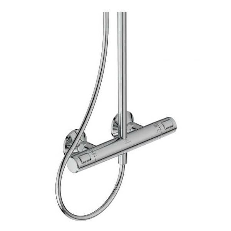 Душевая система Ideal Standard Ceratherm T25 A7208AA с термостатом Хром латунь на стену