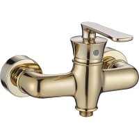 Смеситель для душа Haiba HB20181-5 Золото на стену