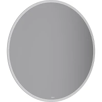 Зеркало Aqwella Moon C 100 MOON0210CH с подсветкой и подогревом с бесконтактным выключателем стекло