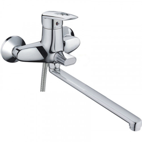 Смеситель для ванны Haiba HB2207 универсальный Хром на стену
