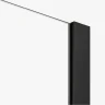 Шторка для ванны New Trendy Smart Black x150 EXK-4205