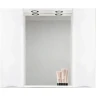 Зеркало со шкафом BelBagno MARINO-SPC-1000/750-2A-BL-P 100 с подсветкой Bianco Lucido МДФ / ЛДСП
