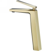 Смеситель для раковины Boheme Venturo 382 Золото латунь