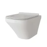 Унитаз с инсталляцией Grossman Cosmo 97.4440S.02.110 цвет Белый глянцевый с сиденьем Микролифт с клавишей смыва цвет Хром