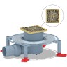 Душевой трап Bronze de Luxe Узоры 21962-5602 с решеткой Бронза