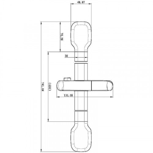 Душевая штанга Lemark LM8078C Хром