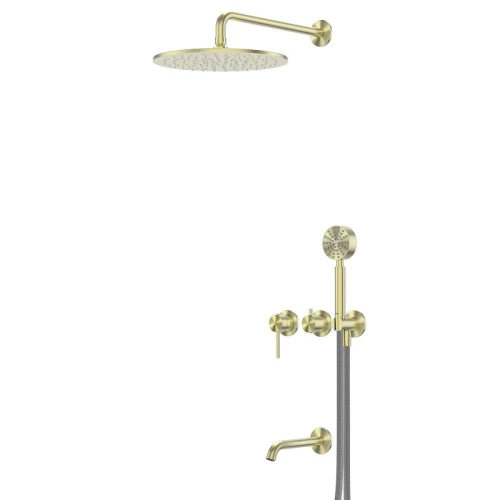 Душевая система Abber Wasser Kreis 316 AF8117BG цвет Золото брашированное