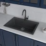 Кухонная мойка Domaci Болонья 75 М-39-007 цвет Антрацит