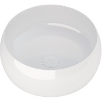 Раковина-чаша Aquanet Round-1 36 273679 Белая фаянс накладная