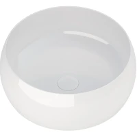 Раковина-чаша Aquanet Round-1 36 273679 Белая фаянс накладная
