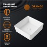 Раковина-чаша Orange 46 B02-460W Белая фарфор накладная