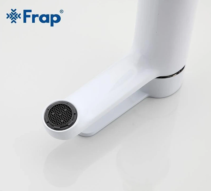 Смеситель для раковины Frap H41 F1041 Белый Хром