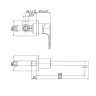 Смеситель для раковины Gattoni H2Omix1000 1037/10C0 Хром