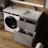 Раковина Style Line Estetus Леон 120 R СС-00002437 с местом под стиральную машину Белая