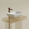 Раковина-чаша Ceramicanova Element 50 CN6055 Белая глянцевая фарфор накладная
