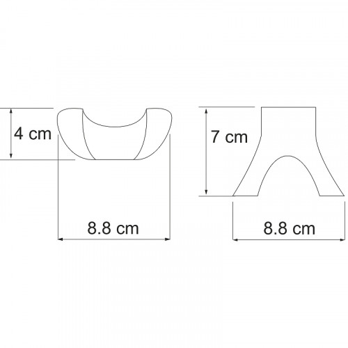 Двойной крючок WasserKRAFT Berkel K-6823D Хром