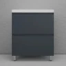Тумба под раковину Style Line Манхэттен 70 ЛС-00002375 цвет Графит