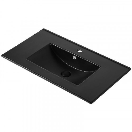 Раковина Orange 80 B03-800B Черная матовая