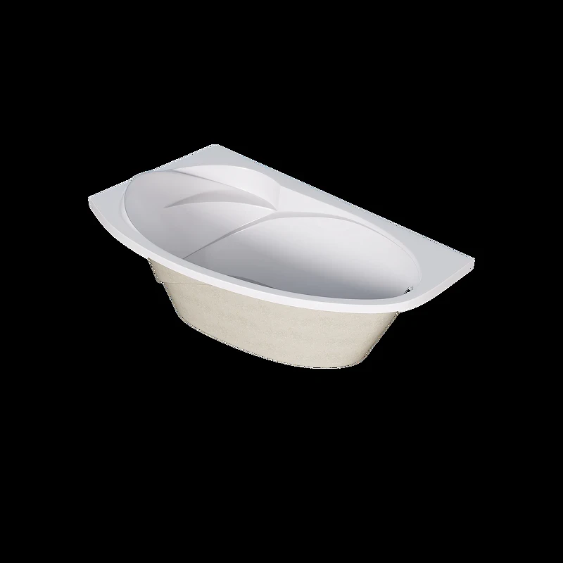 Акриловая ванна Creto Juliya 170х100 L 31-170100L цвет Белый