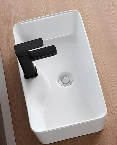 Раковина CeramaLux 50 7291-1 Белая глянцевая