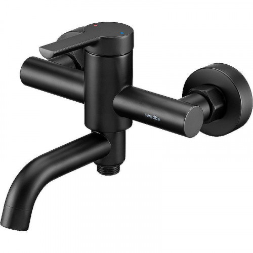 Смеситель для ванны Swedbe Diana 1030B Черный матовый