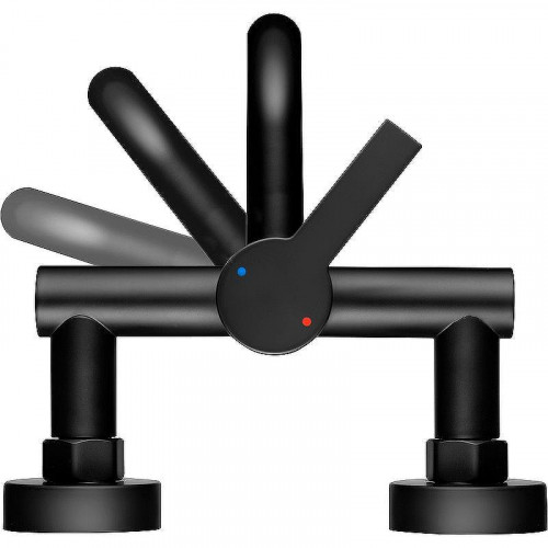 Смеситель для ванны Swedbe Diana 1030B Черный матовый