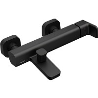 Смеситель для ванны Ravak 10° Free X070152 Черный матовый латунь на стену