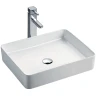 Раковина-чаша Koller Pool Kvadro 50 KR-0510-WB Белая фарфор накладная