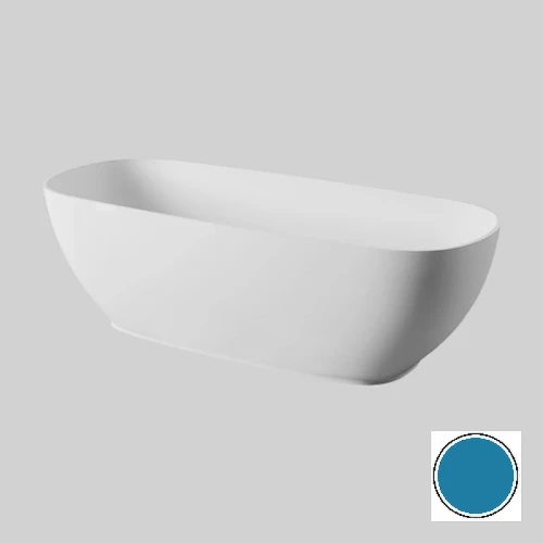 Ванна из искусственного камня Artceram Hoop 170x70 ACW00238 цвет Avio
