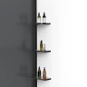 Душевая перегородка Vincea Walk in WS 90 VSW-1HWS900GFB профиль цвет Черный стекло матовое тонированное
