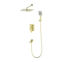 Душевая система Oliveeka D OL-939003-BG цвет Золото матовое