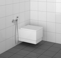 Гигиенический душ со смесителем Kludi Bozz 389990576 Хром латунь на стену