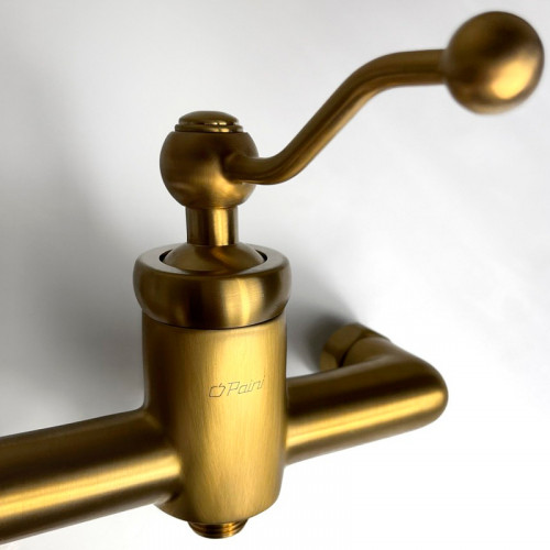 Смеситель для душа Paini Duomo 88PJ511 Золото матовое