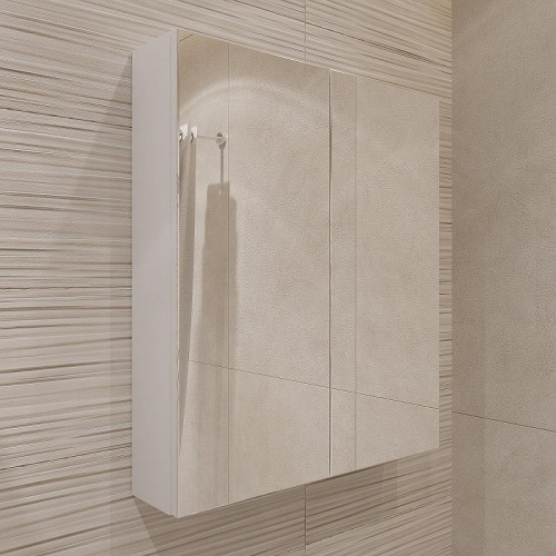 Зеркальный шкаф DIWO Архангельск 60 AH2306Z цвет Белый