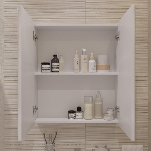 Зеркальный шкаф DIWO Архангельск 60 AH2306Z цвет Белый