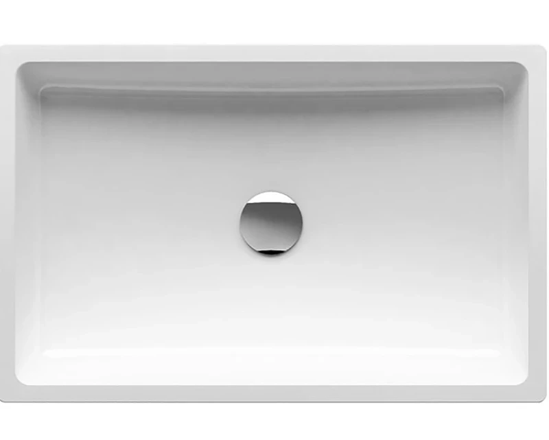 Раковина-чаша Ravak Formy 01 50 D XJL01250000 Белый искусственный камень (литьевой мрамор) накладная