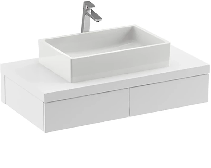 Раковина-чаша Ravak Formy 01 50 D XJL01250000 Белый искусственный камень (литьевой мрамор) накладная