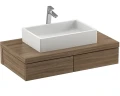 Раковина-чаша Ravak Formy 01 50 D XJL01250000 Белый искусственный камень (литьевой мрамор) накладная