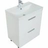 Тумба под раковину Aquanet Ирис new 70 310153 Белый глянец МДФ / ЛДСП