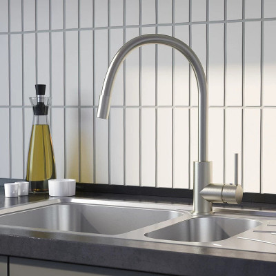 Смеситель для кухни Iddis Kitchen 360 K36BNJ0i05 Сатин латунь