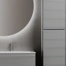 Тумба под раковину Sancos Folk 100 R FL100RES подвесная Ergraut soft МДФ / ЛДСП