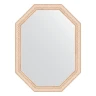 Зеркало Evoform Octagon 60х80 BY 7036 в багетной раме - Беленый дуб 57
